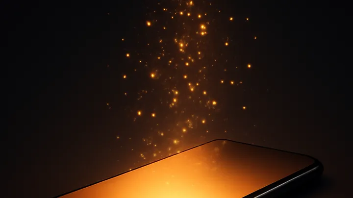 MVPPH COM Modern phone with glowing screen